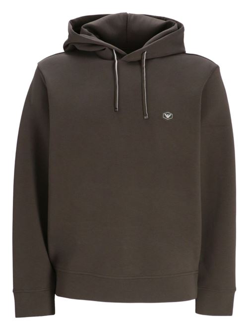 Felpa uomo con cappuccio EMPORIO ARMANI | 8N1MD01JHSZU8120